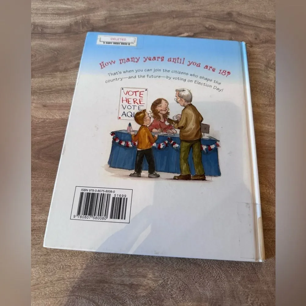 Today on Election Day by Catherine Stier (2012, Hardcover) Children’s Book